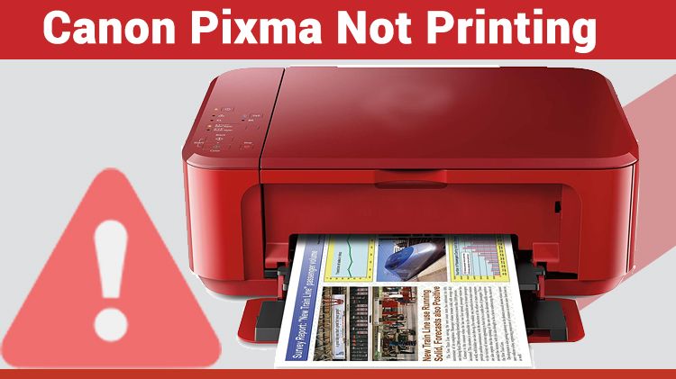 Quick Ways To Fix Canon Pixma Not Printing Issue